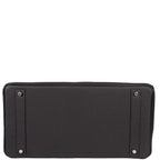 Hermes Birkin 40 Black Togo Leather Palladium Hardware - 2014, R Square