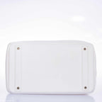 Hermes Birkin 40 HAC White Togo Palladium Hardware