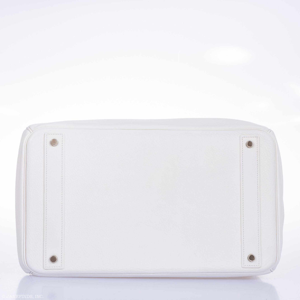 Hermes Birkin 40 HAC White Togo Palladium Hardware
