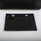 Hermes Birkin Pochette Backpocket Black Swift With Palladium Hardware - 2021, Z