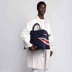 Hermes Bolide 40 Shark Indigo Blue Togo Unisex Bag Palladium Hardware