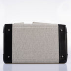 Hermes Cargo HAC Birkin 40 Black Box & Toile with Palladium Hardware - 2021, Z