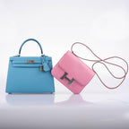 Hermes Constance 18 5P Bubblegum Pink Epsom with Palladium Hardware - 2021, Z