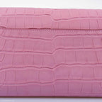 Hermes Constance Long Wallet Bubblegum Pink 5P Matte Alligator Palladium Hardware - 2020, Y