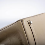 Hermes HSS Birkin 35 Parchemin & Etoupe Epsom with Palladium Hardware - 2010, N Square