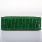 Hermes JPG Kelly Pochette Cactus Alligator with Gold Hardware - 2017, A