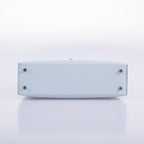 Hermes Kelly 20 Mini II Bleu Brume Hydra Epsom Palladium Hardware- 2021, Z