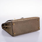 Hermes Kelly 28 Sellier Mousse Ostrich Gold Hardware - Circle W