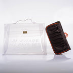 Hermes Kelly 40 Transparent Vinyl Beach Bag Souvenir De L’Exposition