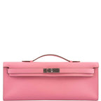 Hermes Kelly Cut Rose Confetti Epsom leather Palladium Hardware - 2015, T
