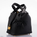 Hermes Picotin Lock Touch 18 PM Black Taurillon Clemence & Matte Alligator Gold Hardware