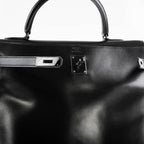 Hermes So Black Kelly 35 Retourne Black Box Leather PVD Hardware - 2011, O Square