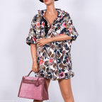 Hermes Unique HSS Kelly 32 Sellier Rose Indienne Doblis Suede & Mauve Lizard with Palladium Hardware - 2012, N Square