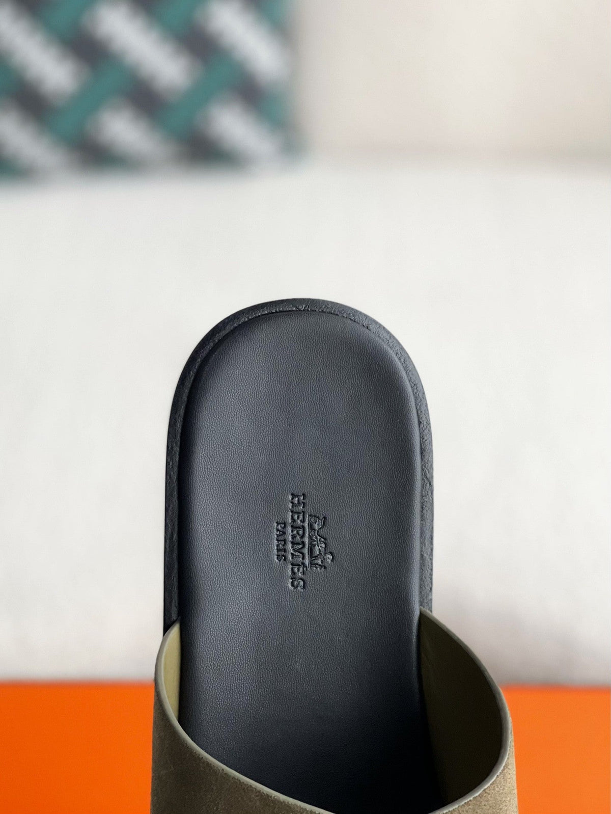 Hermès Vert Toundra Izmir Sandals