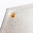 Saint Laurent Chain Wallet Monogram Envelope Metallic Calfskin Matelasse Chevron Pale Gold Leather Shoulder Bag
