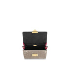Louis Vuitton SPRING STREET Champagne Métallisé Grey