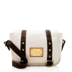 Louis Vuitton Canvas Antigua Besace Messenger Bag (SHF-15804)