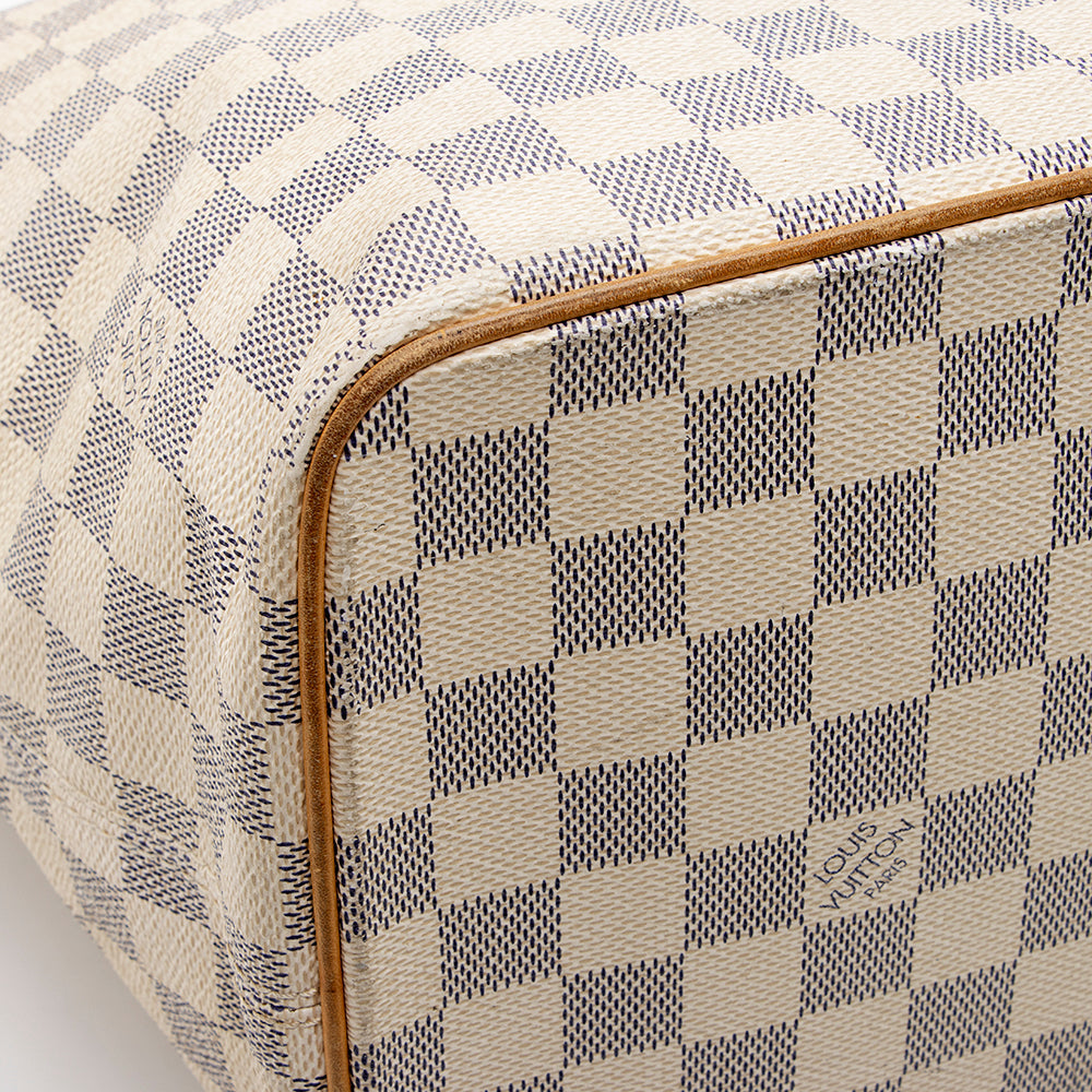 Louis Vuitton Damier Azur Saleya MM Tote (SHF-18131)