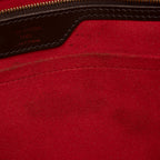 Louis Vuitton Damier Ebene Hampstead GM Tote (SHF-15485)