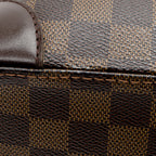 Louis Vuitton Damier Ebene Hampstead MM Tote (SHF-16598)