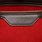 Louis Vuitton Damier Ebene Hampstead MM Tote (SHF-16598)