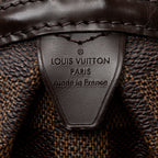 Louis Vuitton Damier Ebene Rivington PM Satchel (SHF-18474)
