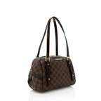 Louis Vuitton Damier Ebene Rivington PM Satchel (SHF-18474)