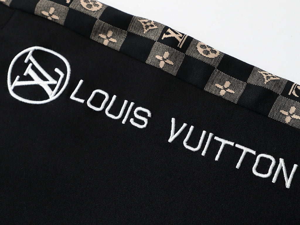 Louis Vuitton Damier Monogram Jacquard Tracksuit Black