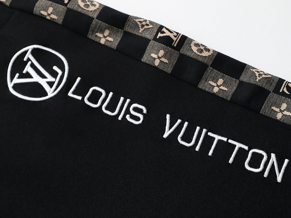 Louis Vuitton Damier Monogram Jacquard Tracksuit Black