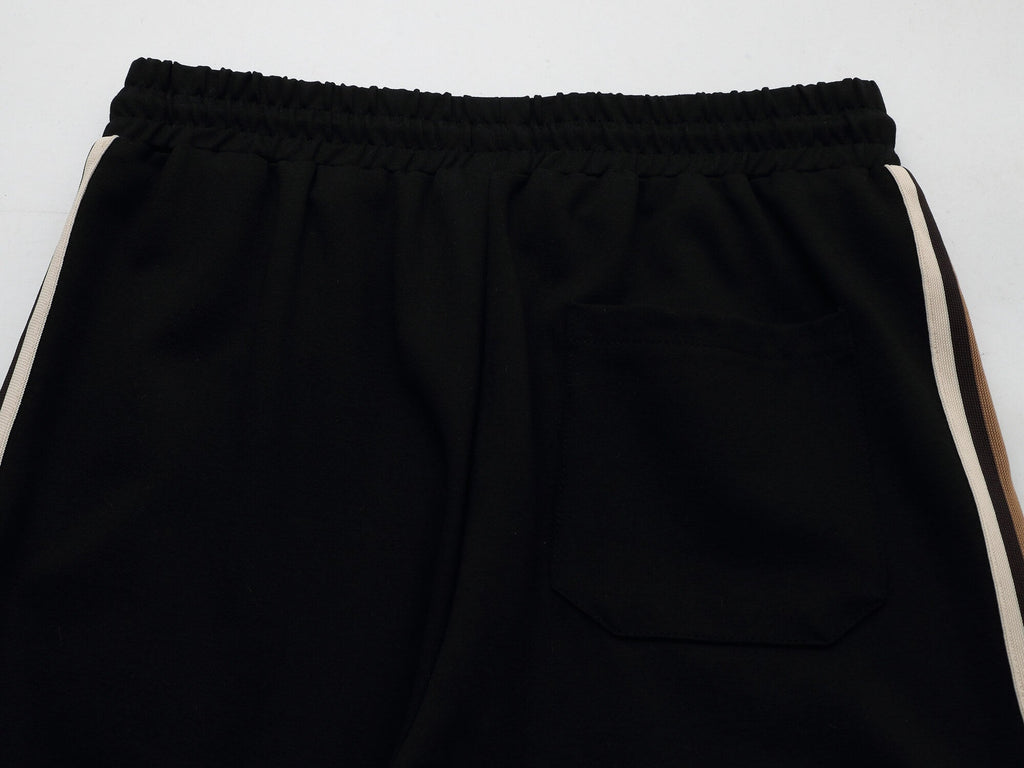 Louis Vuitton LV Embroidered Side Stripe Tracksuit Black Technical Jersey