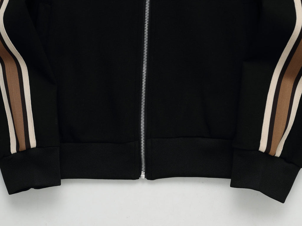 Louis Vuitton LV Embroidered Side Stripe Tracksuit Black Technical Jersey