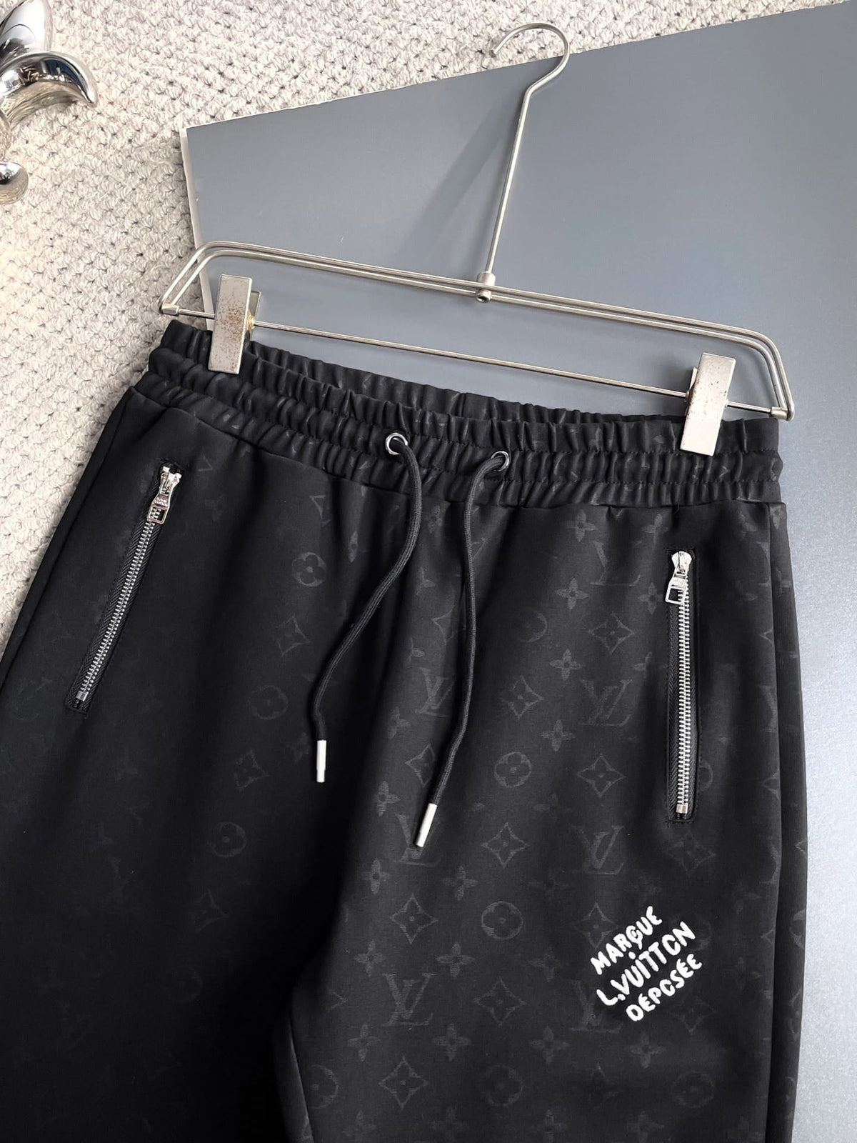 Louis Vuitton LV "Marque L.Vuitton Déposée" Monogram Tracksuit Set