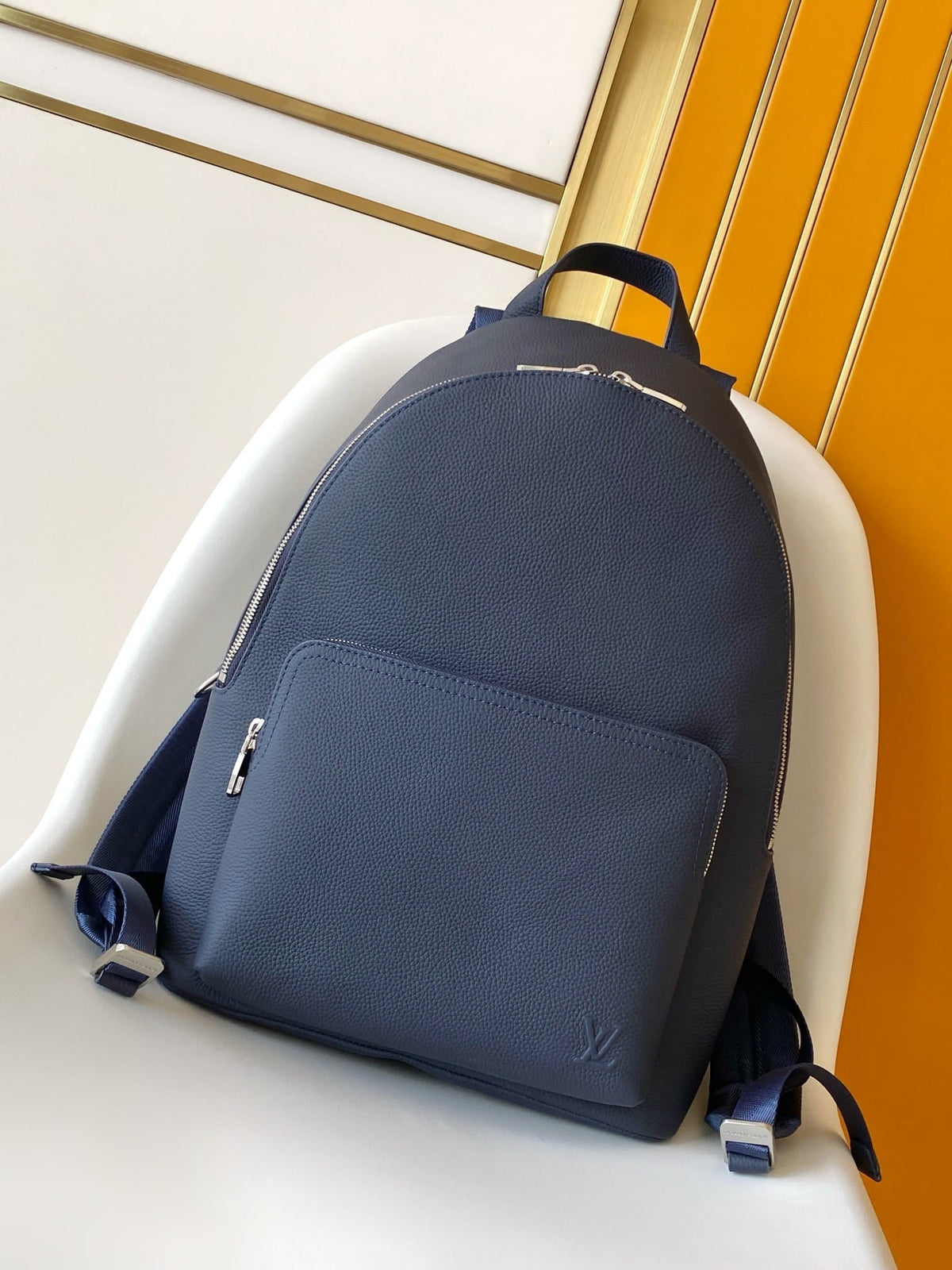 Louis Vuitton LV Men's Navy Discovery Work Backpack PM