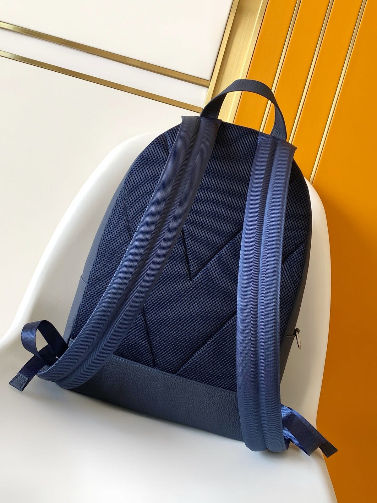 Louis Vuitton LV Men's Navy Discovery Work Backpack PM