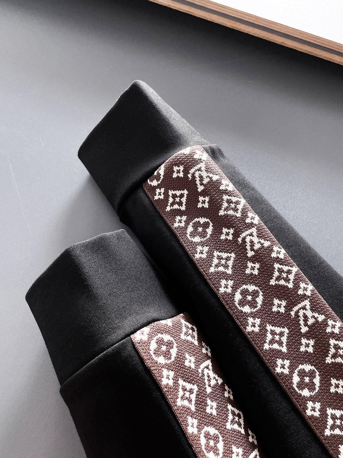 Louis Vuitton LV Monogram Side Stripe Tracksuit - Black Technical Knit Zip Jacket & Pants Set
