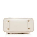 Louis Vuitton Leather Limited Edition Riveting Satchel (SHF-15156)