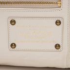 Louis Vuitton Leather Limited Edition Riveting Satchel (SHF-15156)