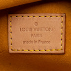 Louis Vuitton Limited Edition Monogram Denim Porte Epaule Raye GM Satchel (SHF-18305)