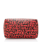 Louis Vuitton Limited Edition Monogram Graffiti Speedy 30 Satchel (SHF-18313)