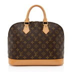 Louis Vuitton Vintage Monogram Canvas Alma PM Satchel (SHF-17095)