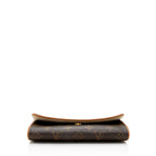 Louis Vuitton Vintage Monogram Canvas Pochette Twin PM Shoulder Bag (SHF-17997)