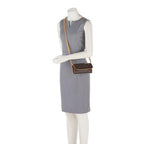 Louis Vuitton Vintage Monogram Canvas Pochette Twin PM Shoulder Bag (SHF-17997)