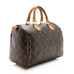 Louis Vuitton Monogram Canvas Speedy 30 Satchel (SHF-14234)