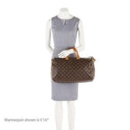 Louis Vuitton Vintage Monogram Canvas Speedy 40 Satchel (SHF-18364)