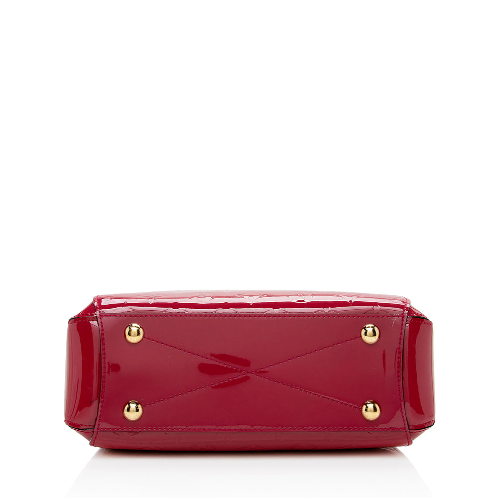 Louis Vuitton Monogram Vernis Montaigne BB Satchel (SHF-14934)