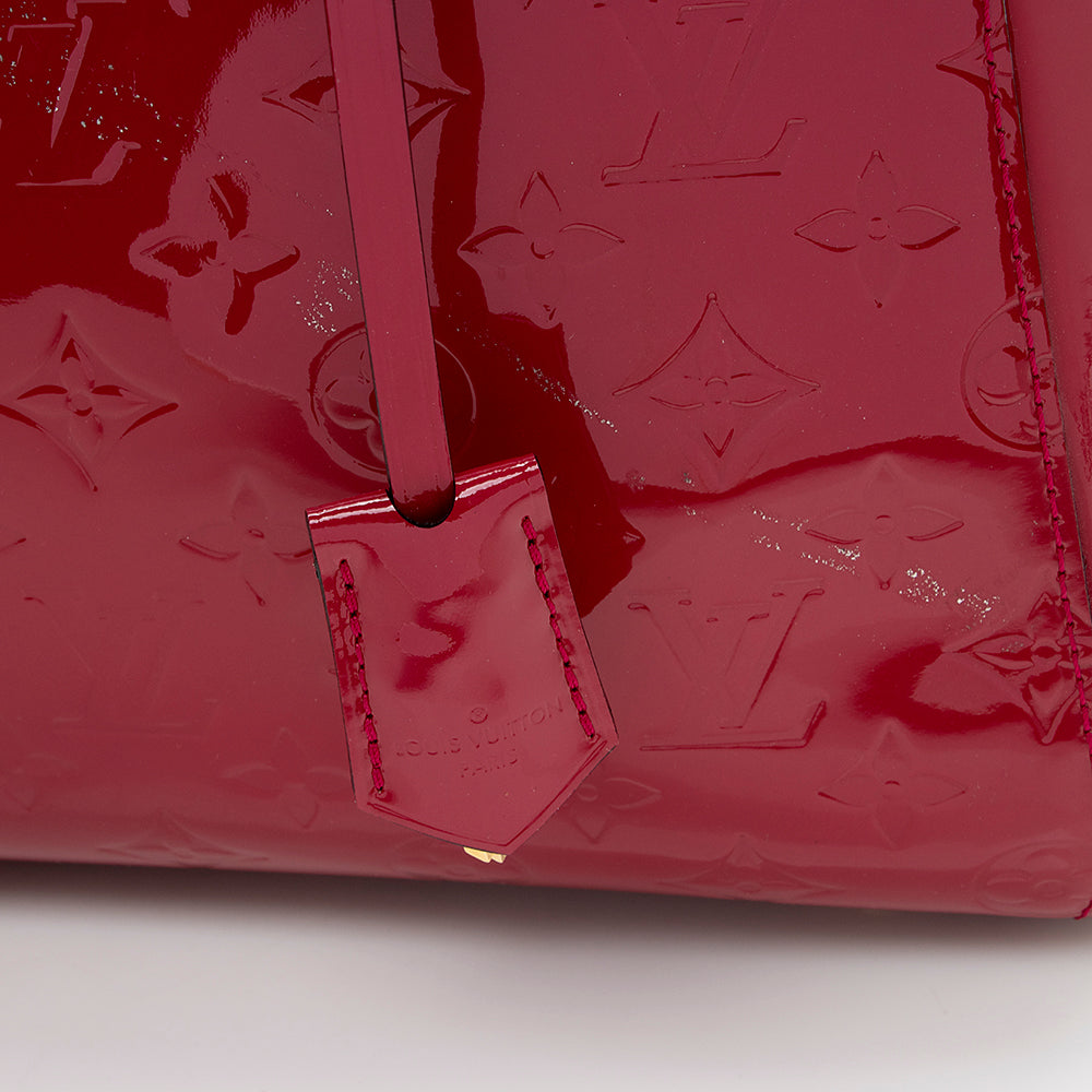 Louis Vuitton Monogram Vernis Montaigne BB Satchel (SHF-14934)