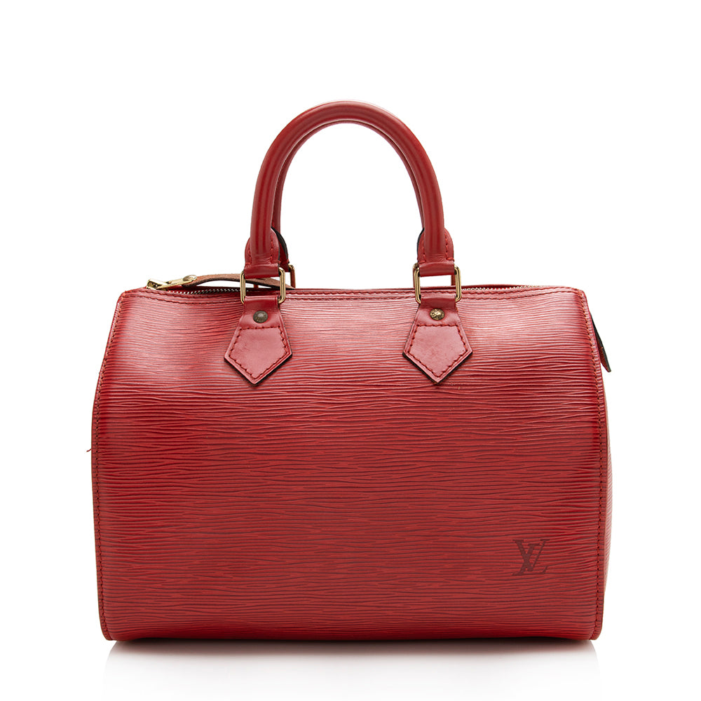 Louis Vuitton Vintage Epi Leather Speedy 25 Satchel (SHF-16344)