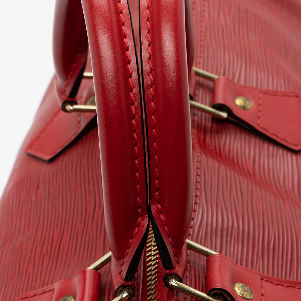 Louis Vuitton Vintage Epi Leather Speedy 35 Satchel (SHF-16757)