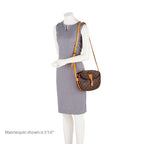 Louis Vuitton Vintage Monogram Canvas Jeune Fille MM Shoulder Bag (SHF-18465)