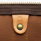 Louis Vuitton Vintage Monogram Canvas Keepall Bandouliere 60 Duffel Bag (SHF-16749)